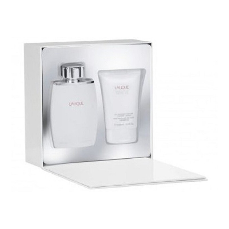 Lalique Гроб Lalique Белый Eau de To Toothette 125 мл + тело GEL 100 мл - человек.