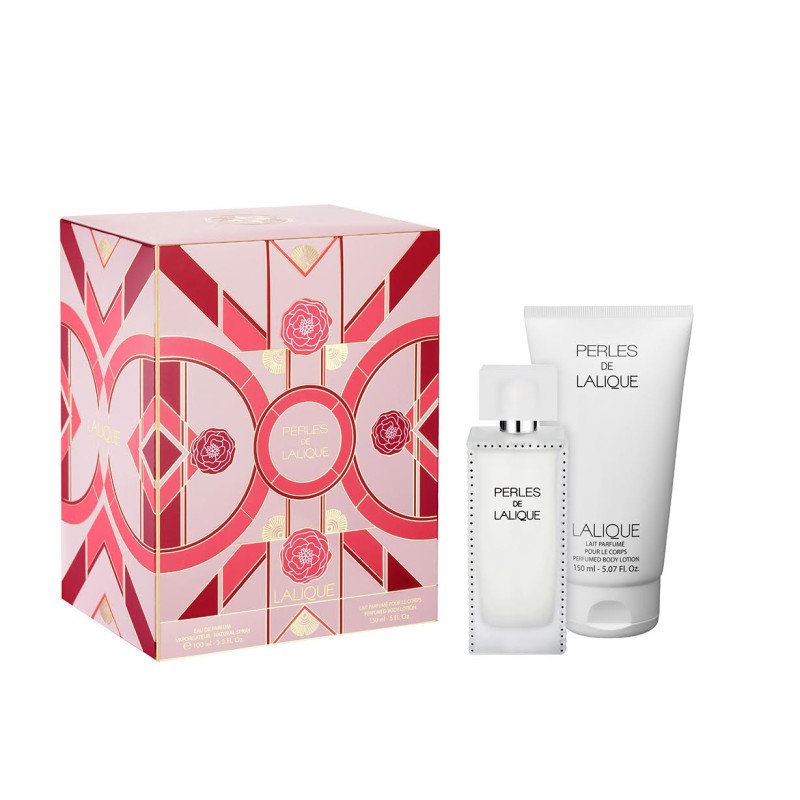 Lalique Coffret Perles EDP 100 ml + Body Lotion 150 ml