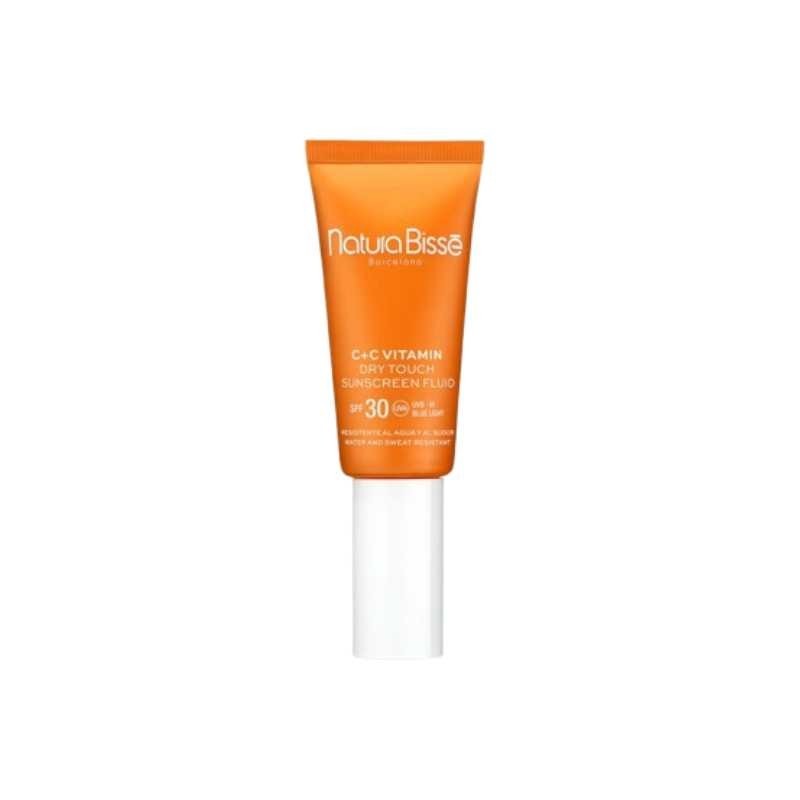 C + C Vitamin Torr Touch Sunscreen Fluid SPF30 30 ml - Natura Bisse - Lyx kosmetika med gratis rådgivning och leveranser!