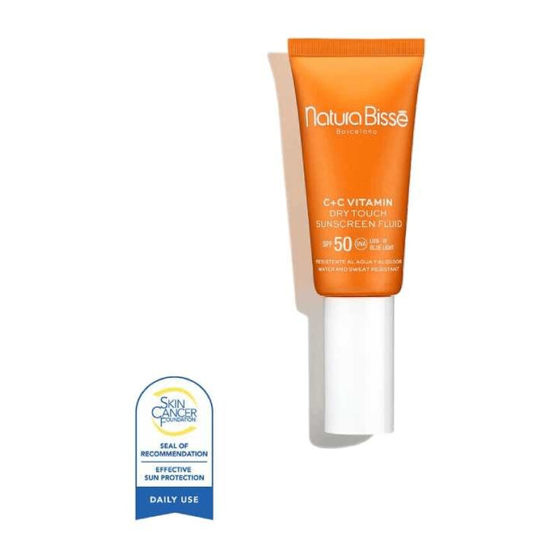 C + C Vitamina Dry Touch Sunscreen Fluido SPF50 30 ml - Natura Bisse - Cosméticos de luxo com aconselhamento e transporte gratui