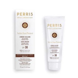 Active Sun Protect Sun Cream Spf 30 - 75 ml - Perris Swiss Laboratory - ¡Cosmética de Lujo con Asesoría y Envíos Gratis!