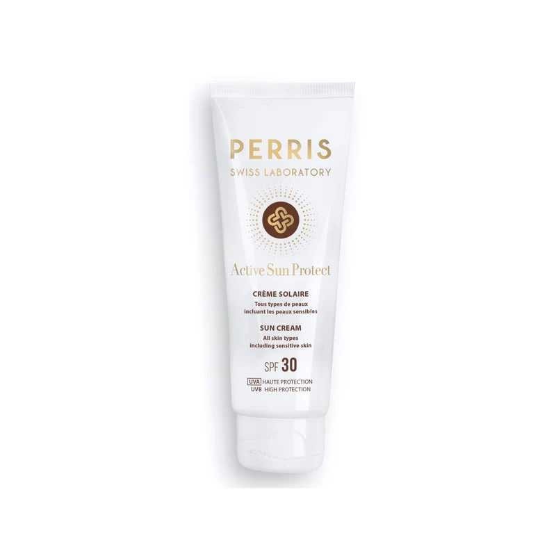 Active Sun Protect Sun Cream SPF 30 - 75 мл - Perris Swiss Laboratory - Роскошная косметика с бесплатным советом и поставками!