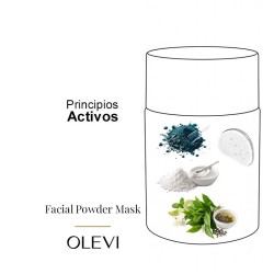 Ansiktspulvermaske 50 gr - Olevi Luxury Cosmetics med gratis rådgivning og frakt!