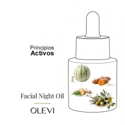 面部夜油30毫升 -  OLEVI豪华化妆品与免费咨询和运输！!