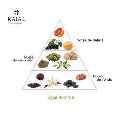 Kajal Homme Edp 100 ml - Kajal ¡Envíos Gratis!