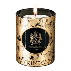Candle Rum＆Chestnut Duet Scented  -  Atkinsons