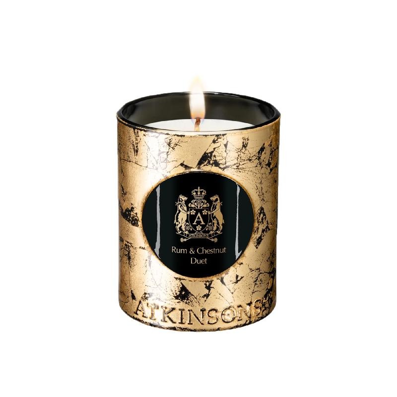 Stearinlys Rum & Chestnut Duet Duet Duet - Atkinsons Gratis frakt!