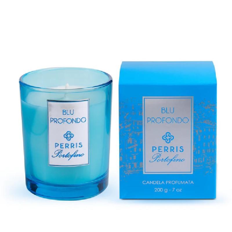 Vela Blu Profondo Perfumed - Perris Portofino