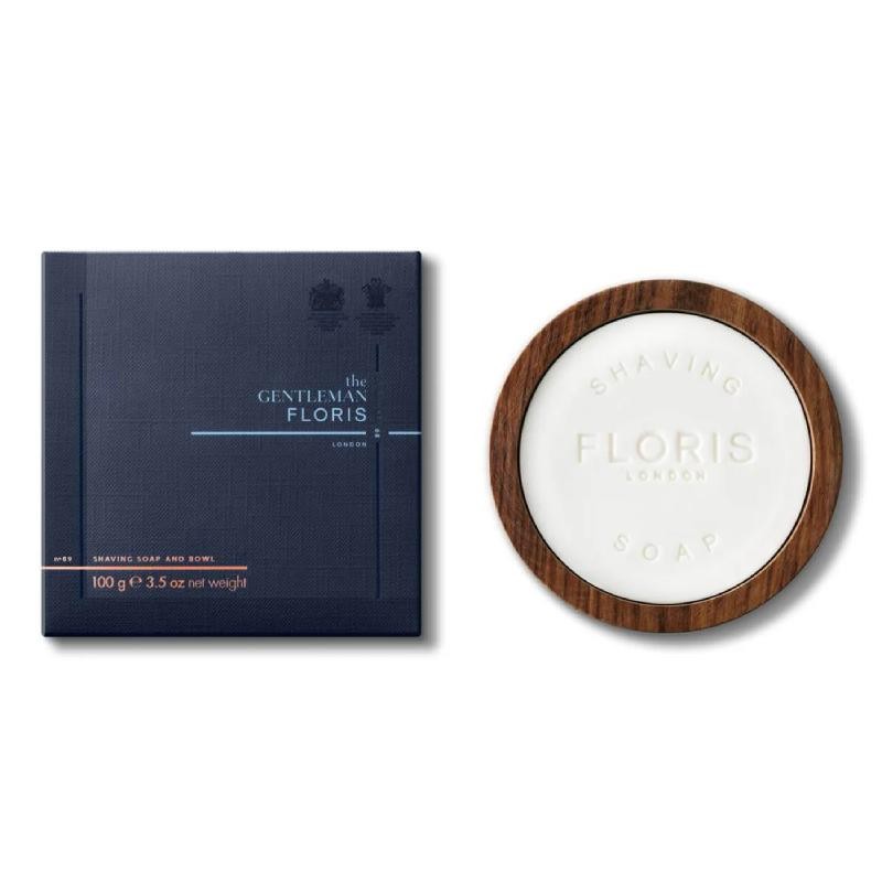 No.89 Rasierseife in einer Holzschale 100 g - Floris von London