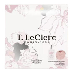 Установлена белый Iris. T.LeClerc