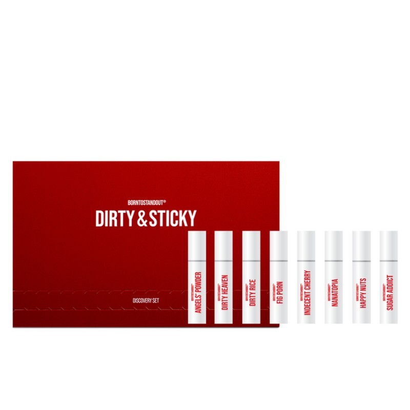 Dirty & Sticky 2ml x 8 Discovery Kit - BORNTOSTANDOUT ¡Asesoría y Envíos Gratis!