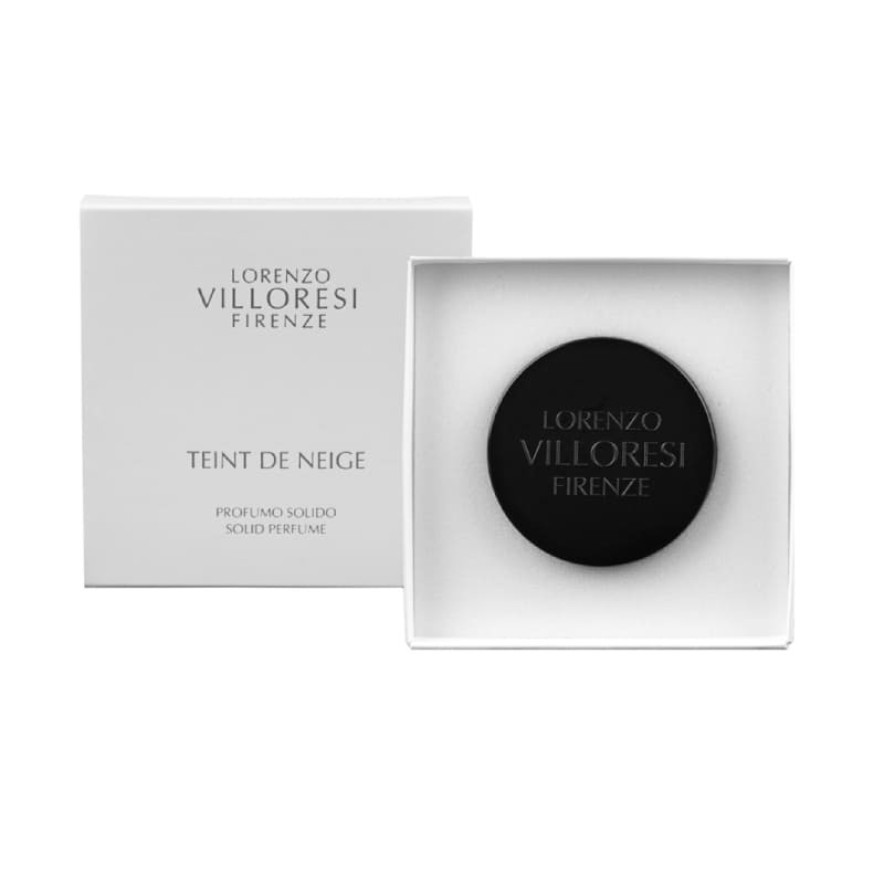 Solid perfume-Neige TEINT-Metal Box- Lorenzo Villoresi