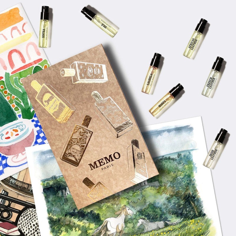 Conjunto Exclusivo - 5 x 10 ml - Tamanho -Travel - Memo Paris