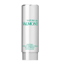 Unifying med en hydrerande grädde nº1 djupa honung - Valmont-facial cream med färg.