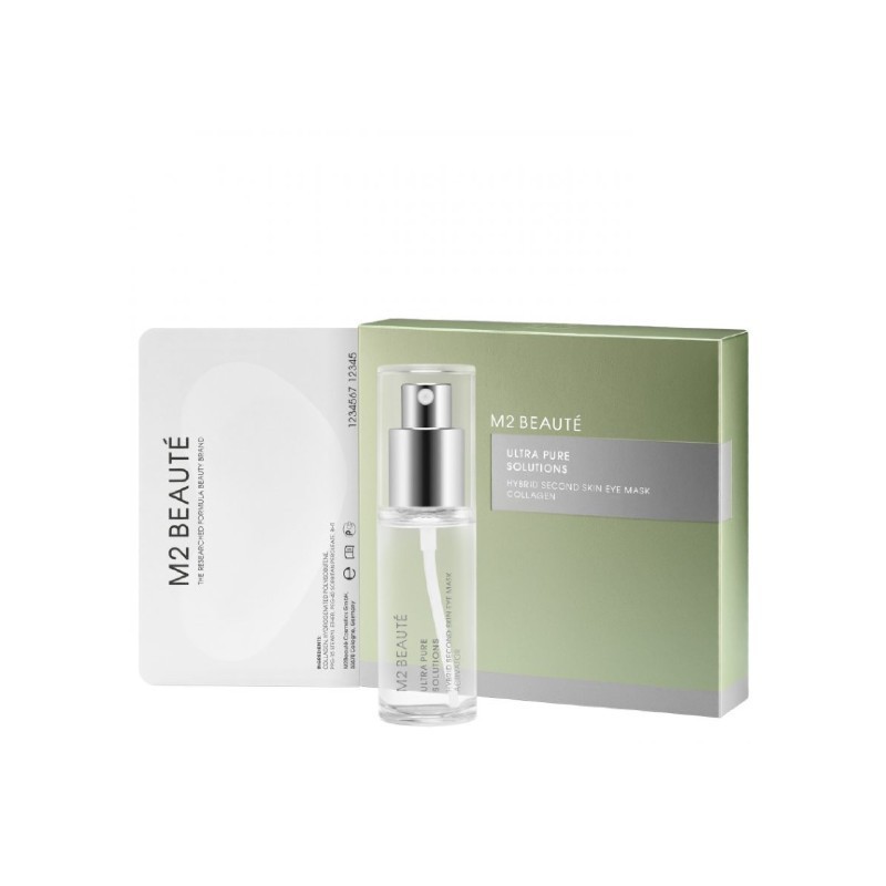 M2 Beauté - Ultra ren S. Hybrid Second Skin Eye Mask Collagen.