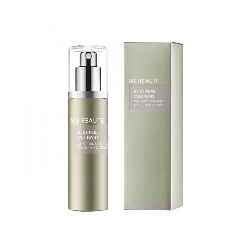 M2 Beauté  - 超纯S. Cu-肽和维生素B面部纳米喷雾75 mL。