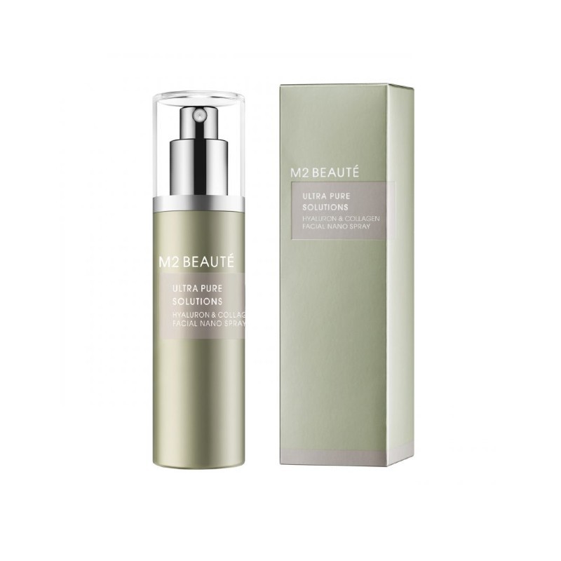 M2 Beauté  - 超纯S.透明质和面部胶原纳米喷雾75ml。