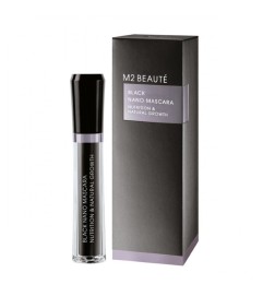 M2 Beauté - Svart nano mascara näring och naturlig tillväxt 6 ml.