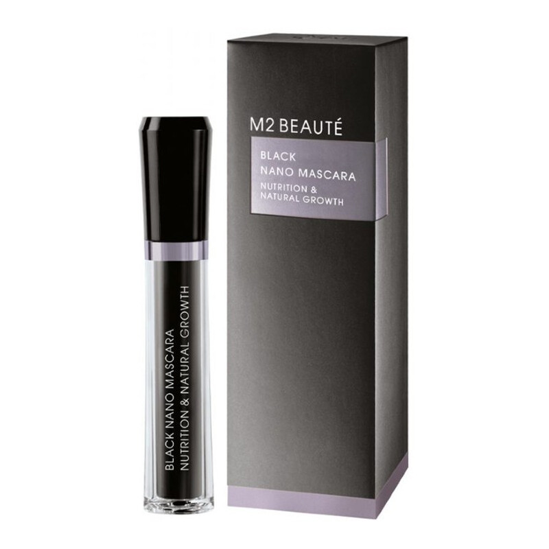 M2 Beauté - Svart nano mascara näring och naturlig tillväxt 6 ml.