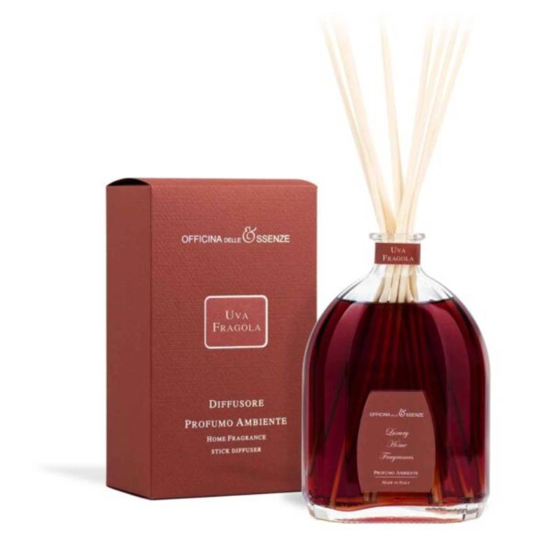 Rod diffusor aroma drue fragola - Officina Delle Essenze