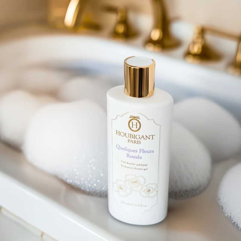 Quelques Fleurs Royale parfymerte - 250 ml dusjgel - Houbigant Paris